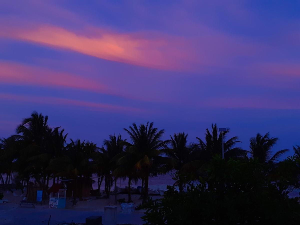 Palmeras De Mahahual Cabanas Экстерьер фото