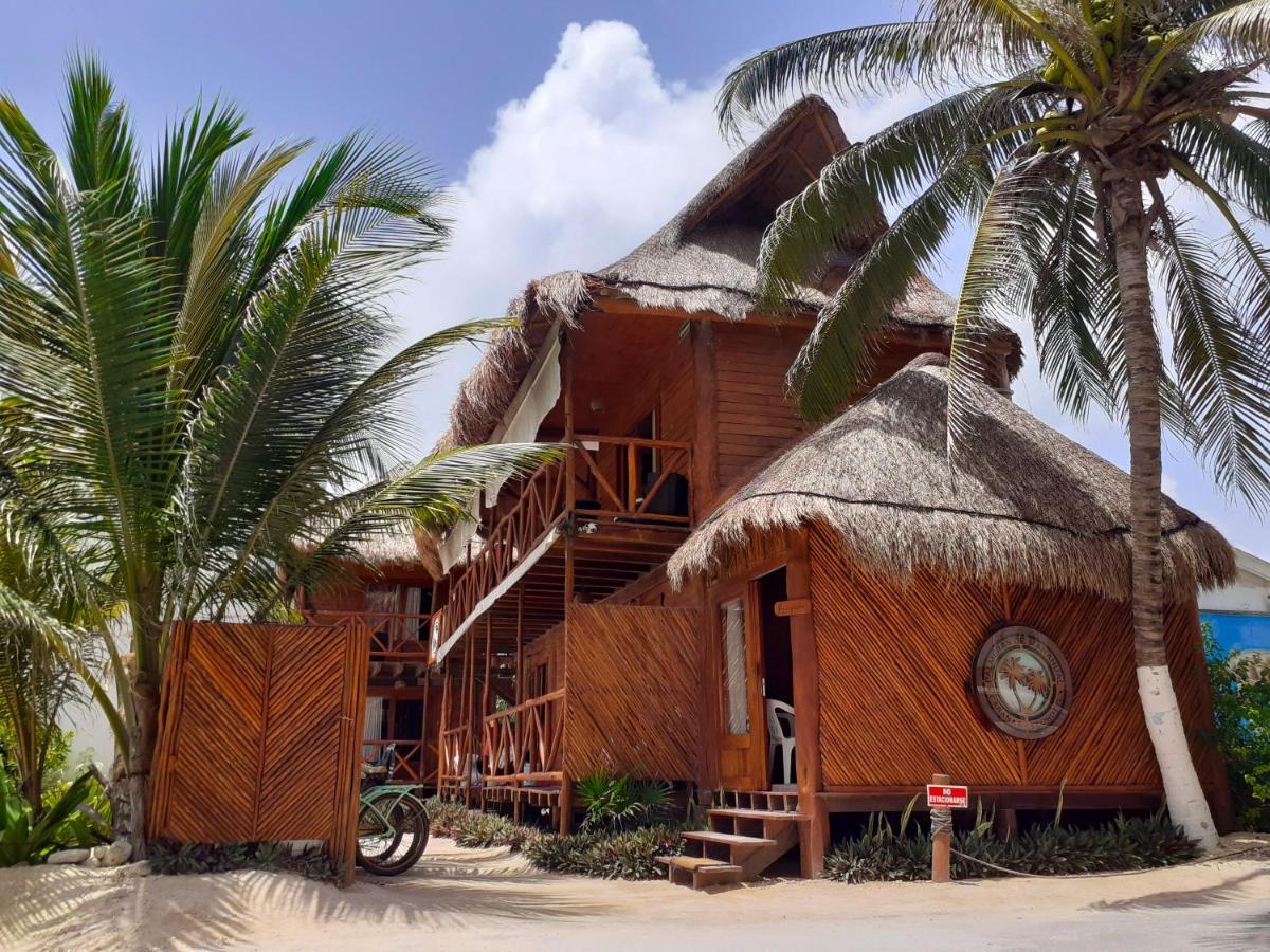 Palmeras De Mahahual Cabanas Экстерьер фото