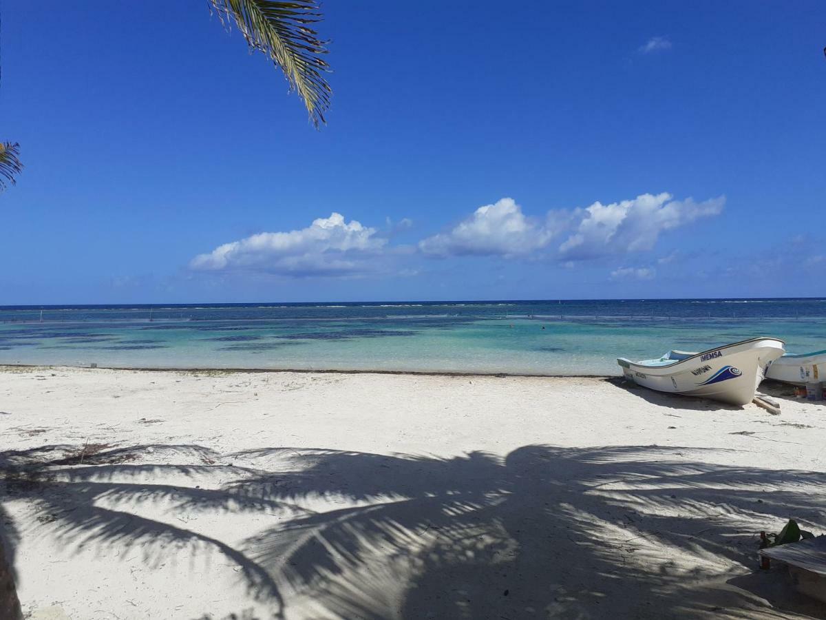 Palmeras De Mahahual Cabanas Экстерьер фото