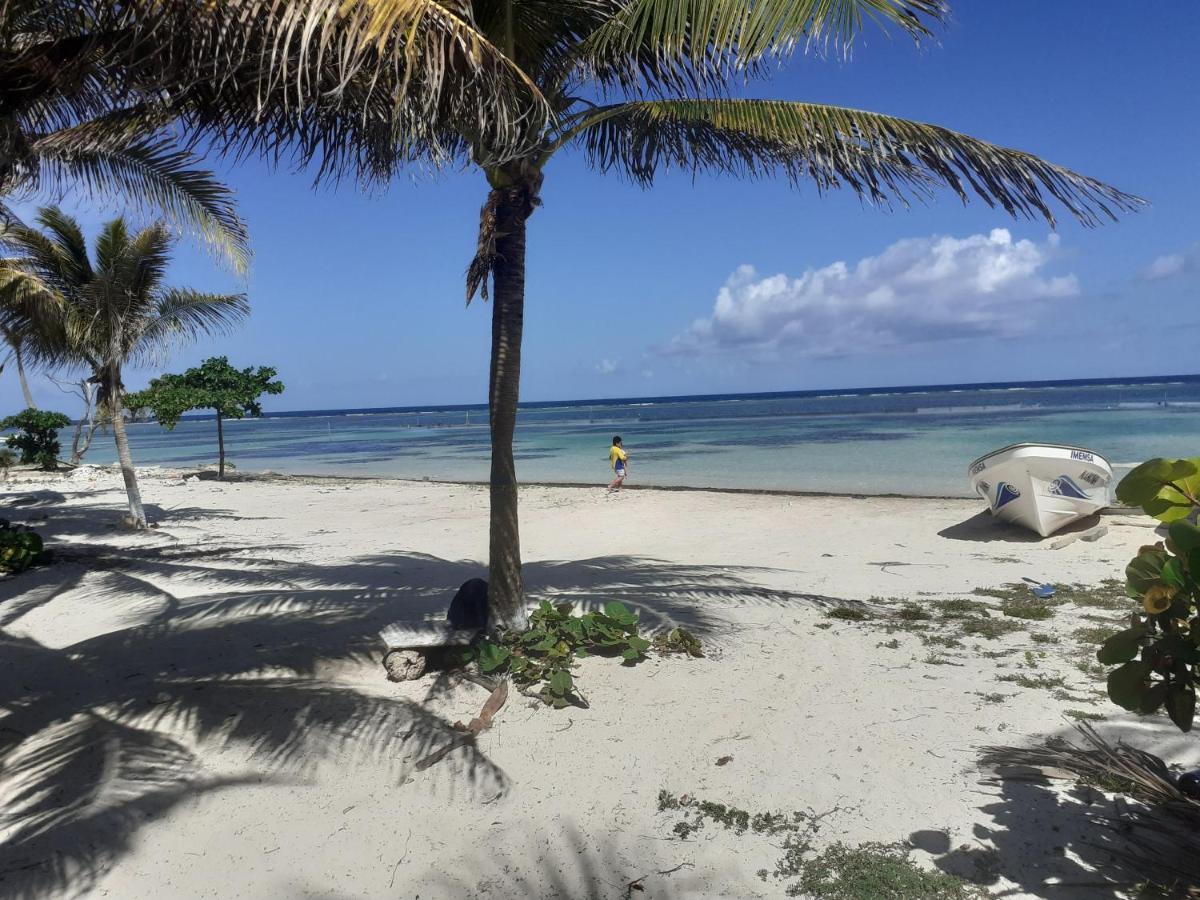 Palmeras De Mahahual Cabanas Экстерьер фото